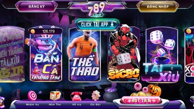 Giao diện 789Club thật rất bắt mắt Giao diện 789Club thật rất bắt mắt